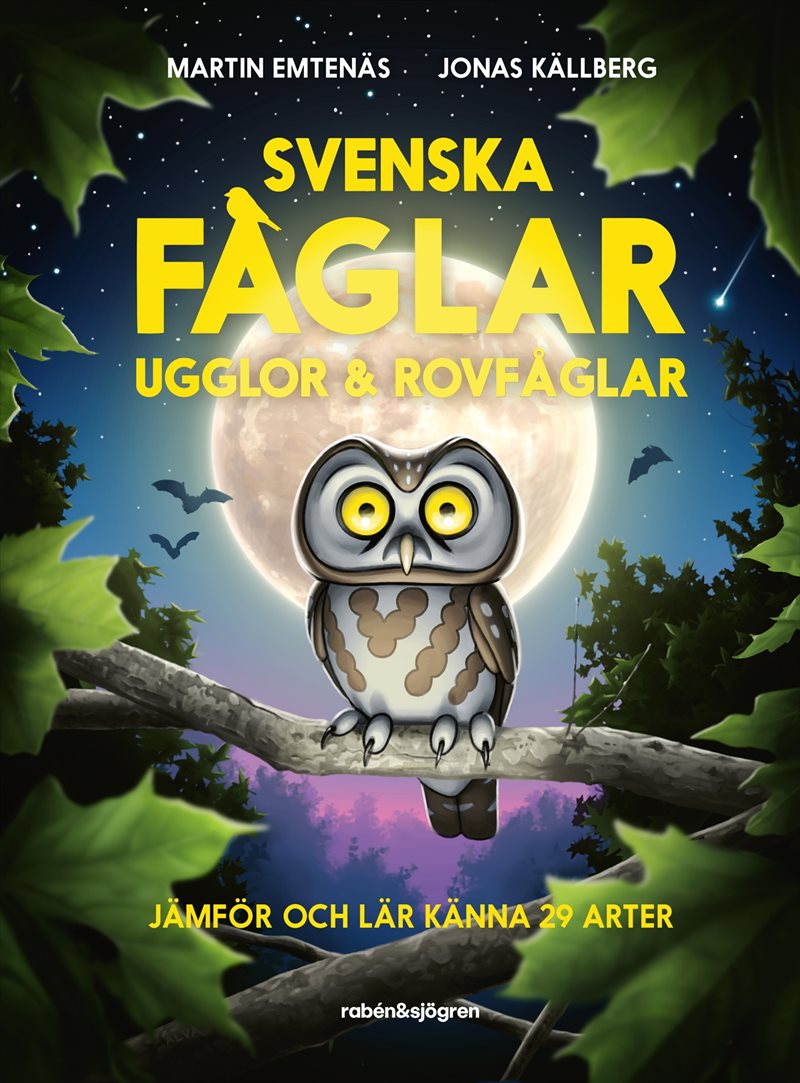 Svenska fåglar: ugglor och rovfåglar : Jämför och lär känna 29 arter